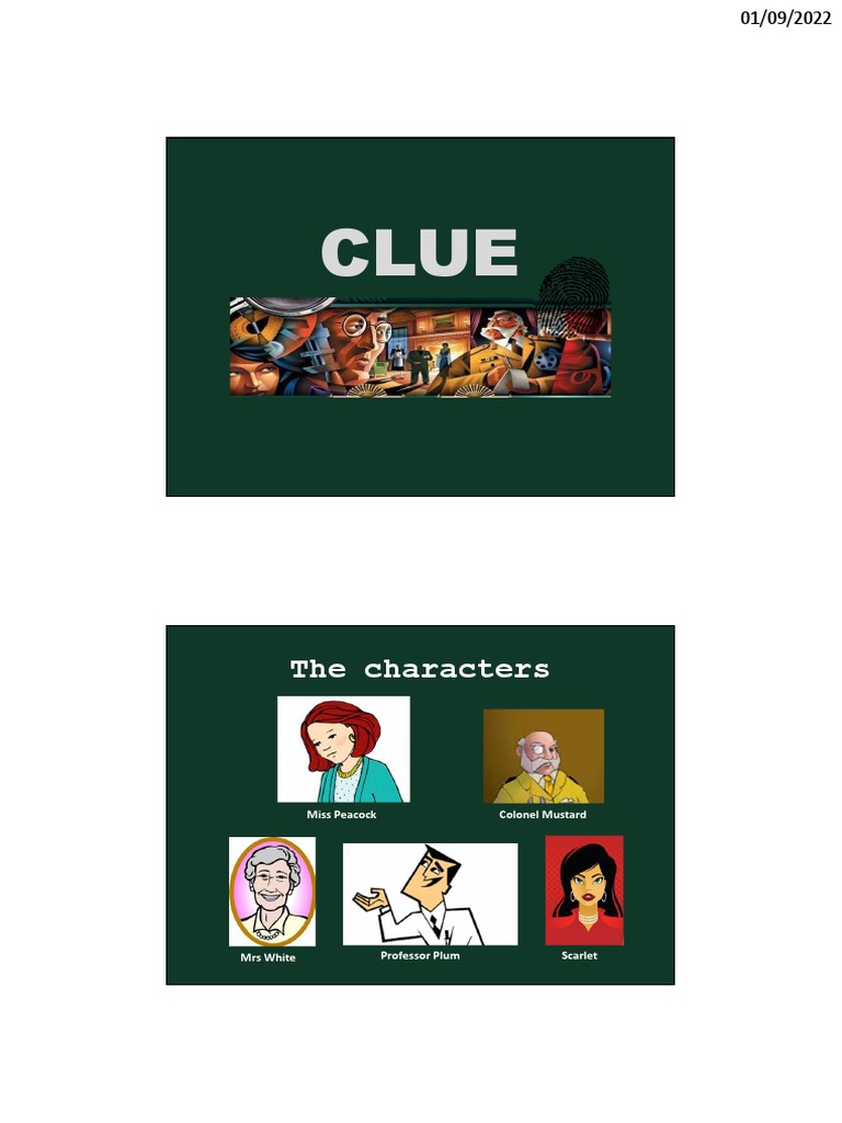 Clue Story PDF