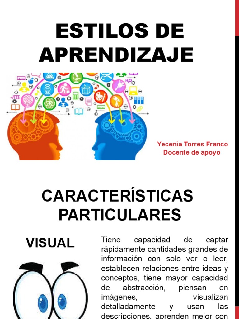 Estilos de Aprendizaje | PDF | Aprendizaje | Ciencia cognitiva