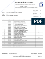 Calificaciones segundo departamental ingeniería petrolera