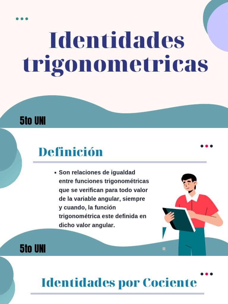 Demostración de Identidades Trigonométricas | PDF | Geometría | Álgebra