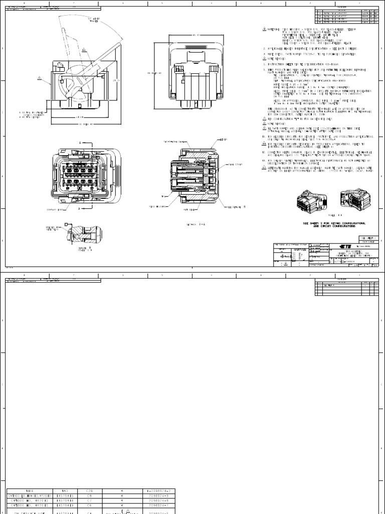 Desen Principal Connector RH | PDF | Electrical Connector | Equipment