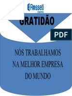 AVISO ROSSETI - GRATIDÃO