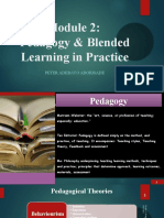 Pedagogy Blended Learning in Practice