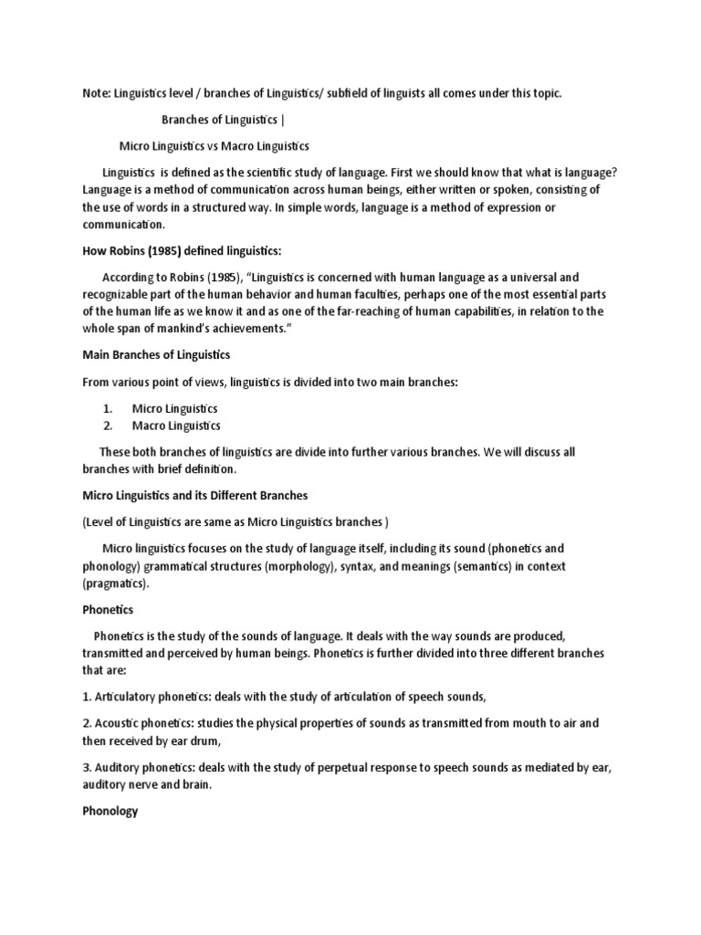 Lte 101 Pdf Linguistics Phonetics
