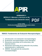 Evaluación neuropsicológica: Fundamentos y métodos