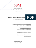 Relatorio Tecnico - UC_ Saneamento _básico PDF