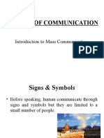 History of Communication