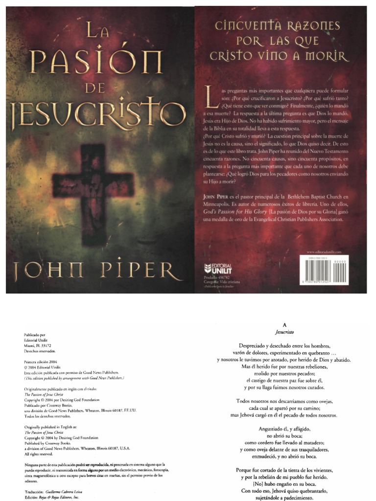 La Pasion de Jesucristo 50 Razones | PDF