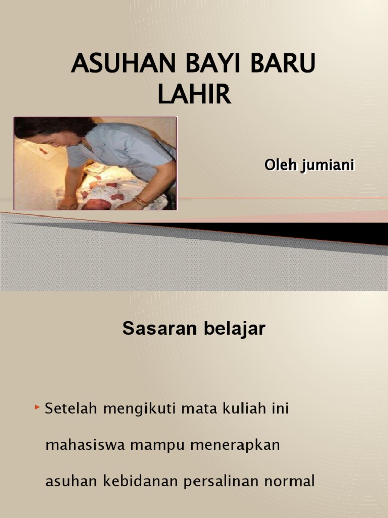 Asuhan Bayi Baru Lahir PDF