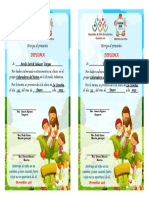 Diploma Coherederos Del Reino Dilan-Arelis