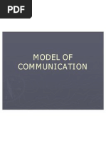 Model of Communication