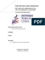 Caso Práctico Integrado de Costos Por Procesos