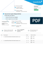 Tiket Sub Dh5srn, 52zlm5 Kdi Flight - Originating 12 Januari 2023