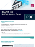 SIMATIC HMI Unified Comfort Panels TechSlides 2021-10-19 en