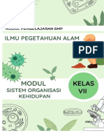 Modul Ajar IPA - Modul Sistem Organisasi Kehidupan - Fase D