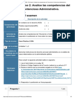 Caso 2 Analice Las Competencias Del Tribunal de Lo Contencioso Administrativo.