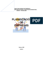 Planificacion de Empresas