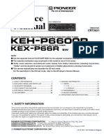 Pioneer Keh-P6600r Kex-P66r SM