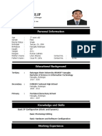 Philip Albaño CV