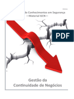 Gestão da Continuidade de Negócios no Banco do Brasil