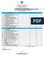 List of Grade 11 Newton Attendance Sheet Program