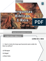 35 Perguntas Da Bíblia Livro de 1 Reis