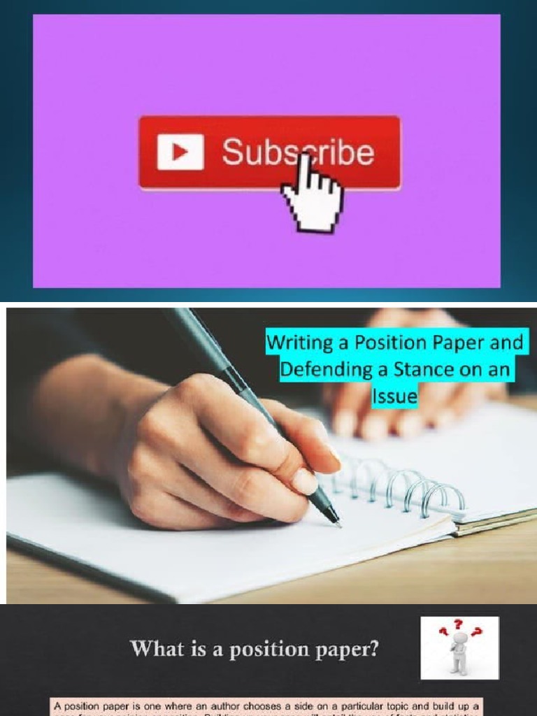 Writing Position Paper1 | PDF