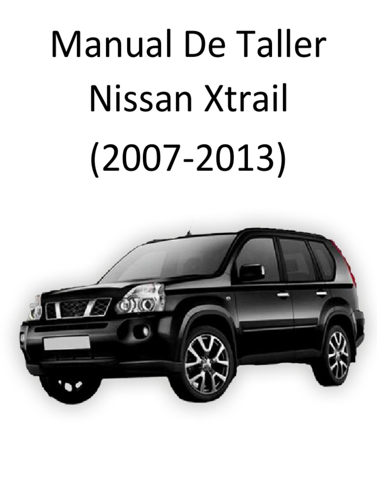 Manual de Taller Nissan Xtrail (20072013) Español PDF Altoparlante