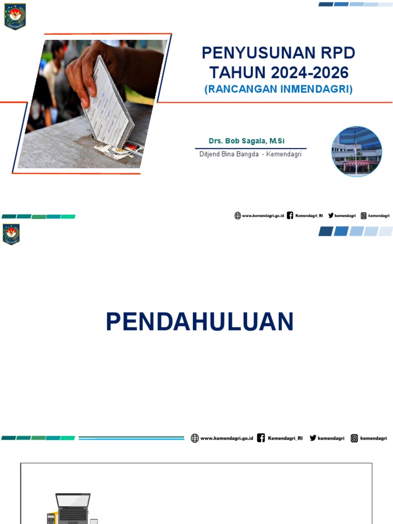 Rancangan Inmendagri Rpd 2024 2026 Final Pdf