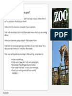 Studyladder - Persuasive Text - Should Animals Be Kept in Zoos