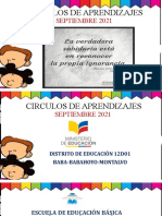 Círculos de aprendizajes: Técnicas grafoplásticas y nociones espaciales, temporales y lógico-matemáticas