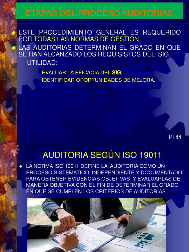 Clase 3. Etapas Del Proceso de Auditorias de Sistemas Integrados ...