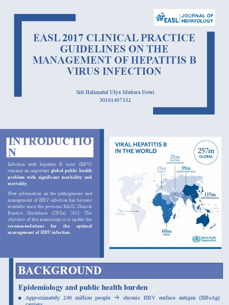 EASL HepB PDF Hepatitis B Hepatitis