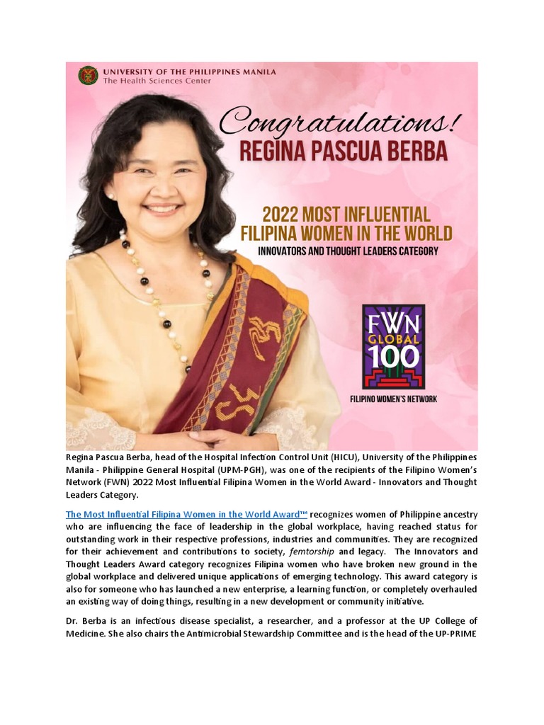 Regina Pascua Berba PDF Philippines Hospital