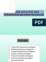 Kepuasan-Loyalitas Dan Penanganan Keluhan Pelanggan