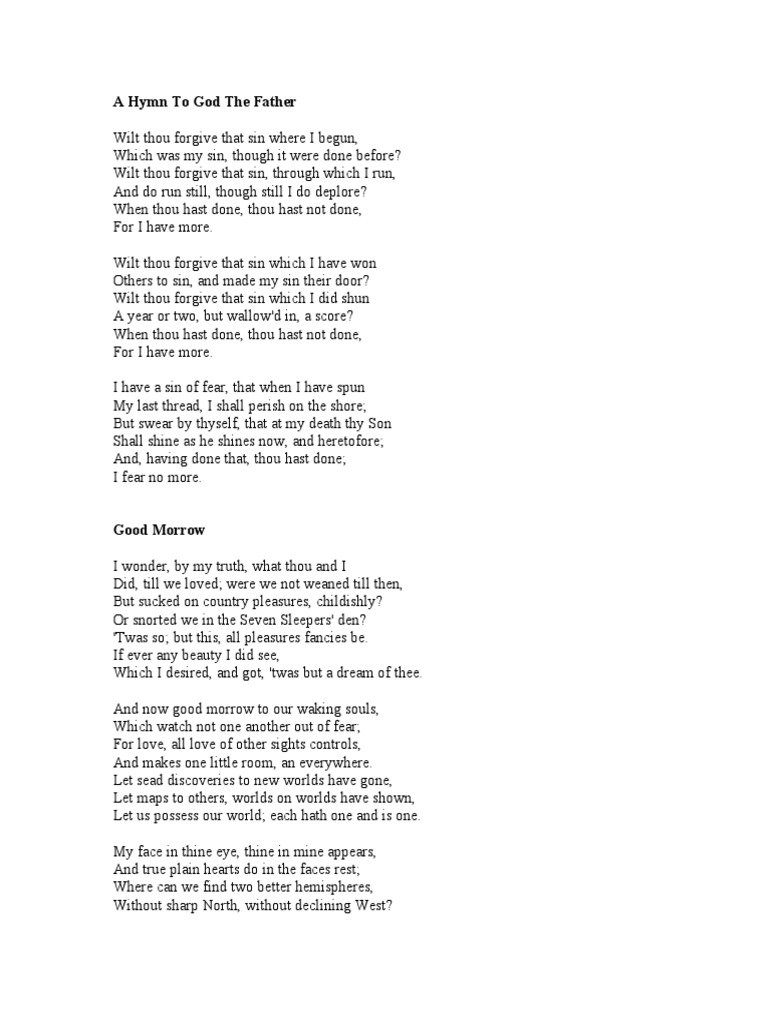 Words Ending Amen