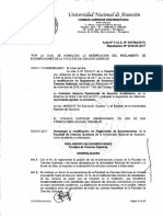 Reglamento de Exoneraciones de La FCQ-2017