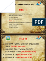 Dokumen Verifikasi Cirebon Kabupaten Sehat