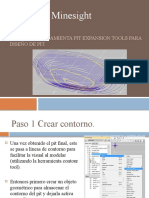 Diseño de pit con Pit Expansion Tool