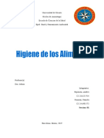 Higiene de Alimentos