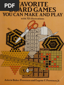 Favorite Board Games You Can Make and Play