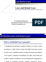 Residentail Lease