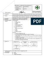 Pembersihan Tumpahan Dan Percikan