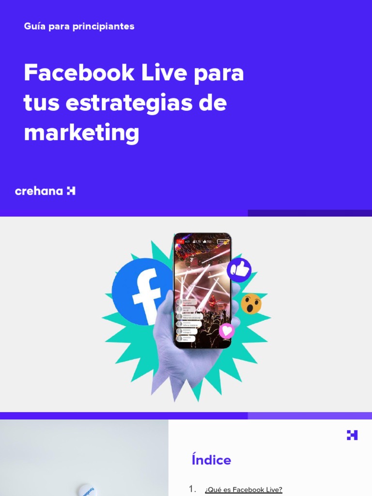 Estrategias de Marketing con Facebook Live | PDF | Facebook | Streaming ...