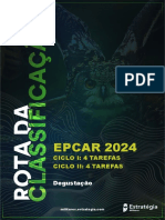 Rota da Classificação EPCAR 2024: planejamento completo para estudos
