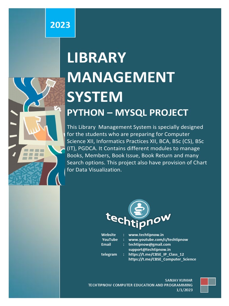 1672809537355library Managment System Python Mysql Code | PDF | Cursor ...