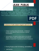 Kebijakan Publik (Ribur Sinaga)