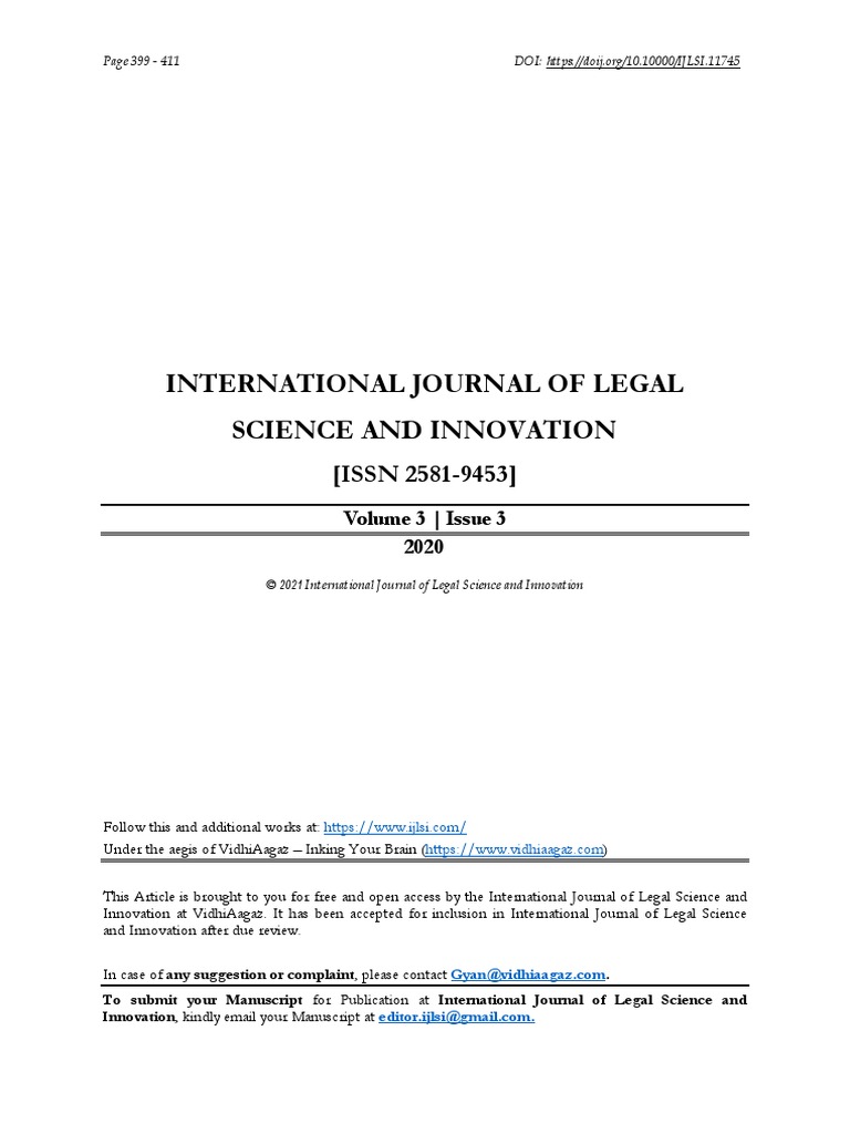 The Doctrine of Exhaustion of Alternate Remedy A Conceptual Analysis