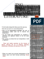 Literary Criticism Introduction