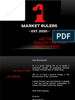 Company Profile - Market Rulers